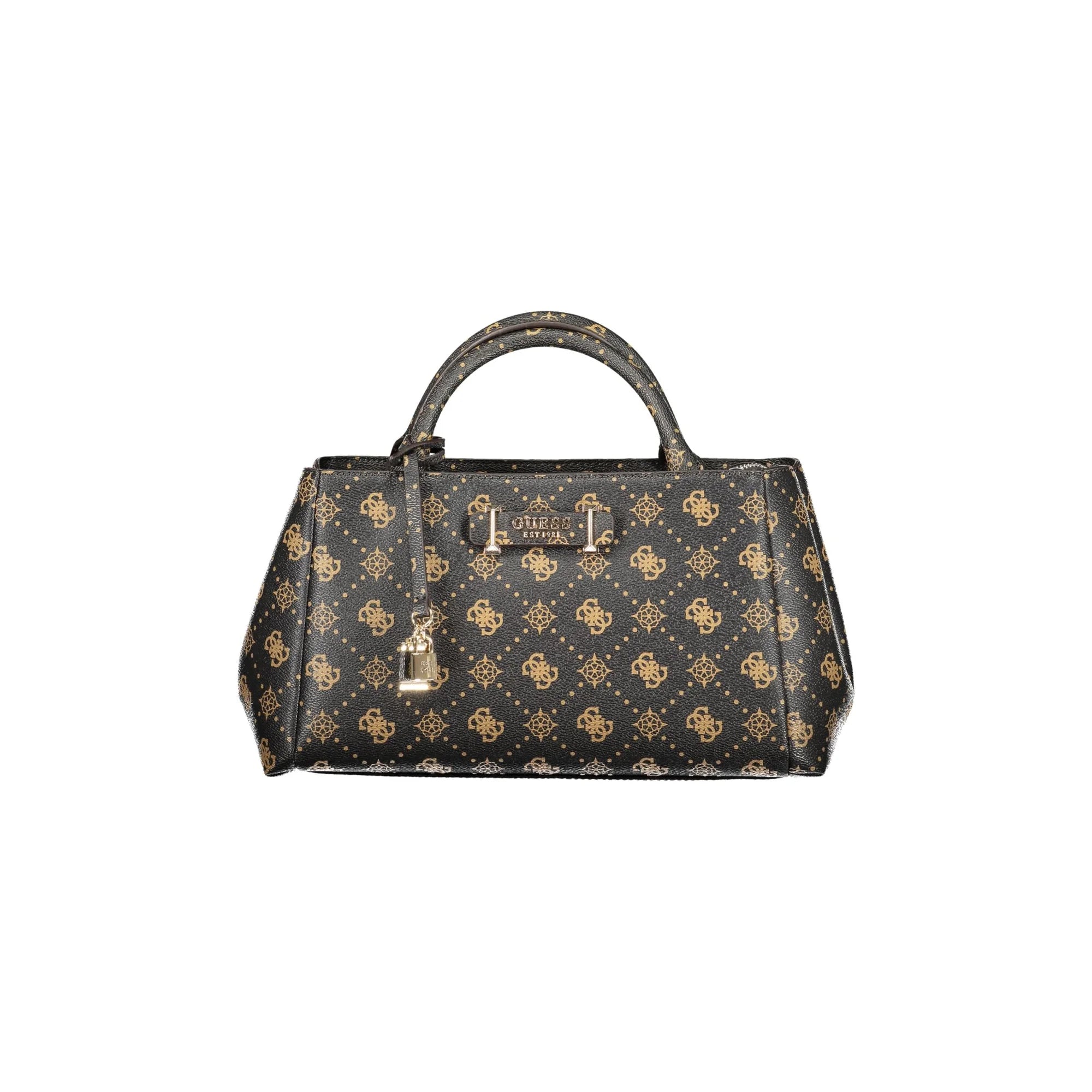 Guess Jeans Borsa a Tracolla Donna Marroni Stampa Logo Borse Marrone - foto prodotto